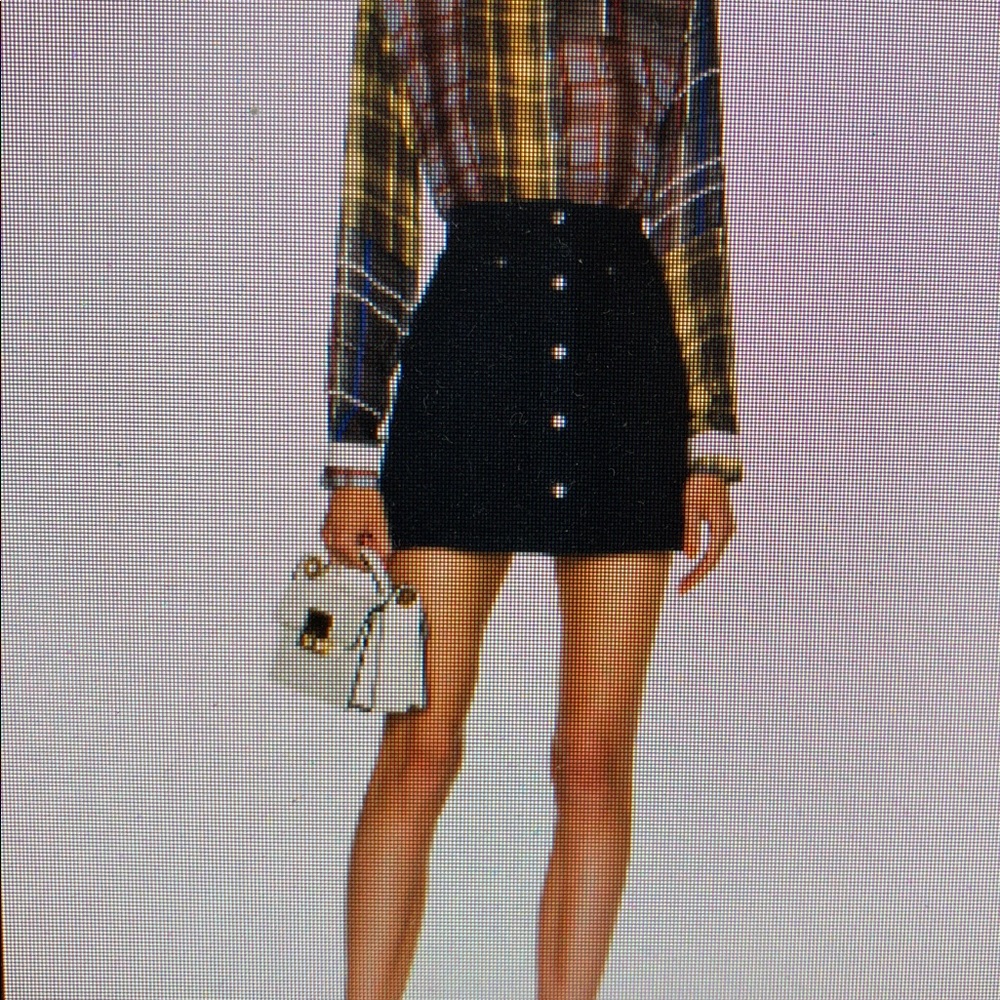 Rag & Bone NWT suede mini skirt Size 8